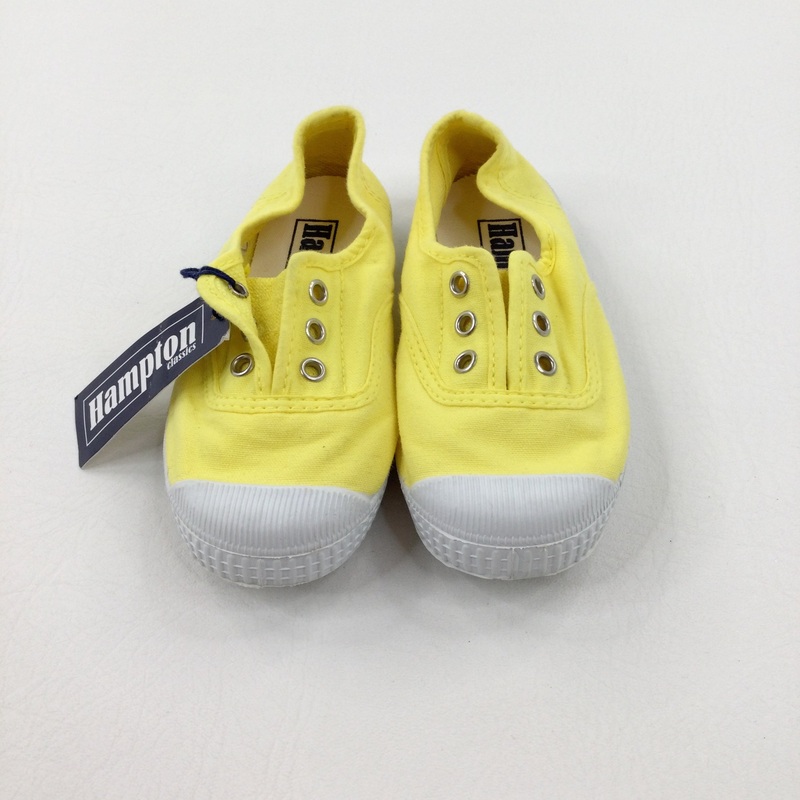 **NEW** Yellow Canvas Shoes - Girls - Shoe Size 9