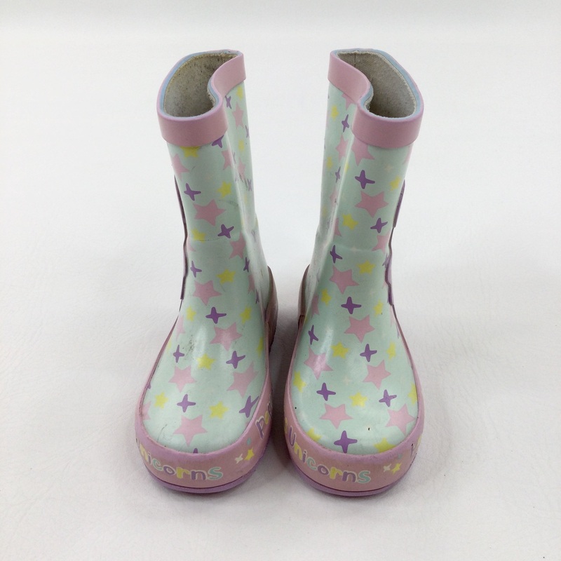 'Peppa Loves Unicorns' Peppa Pig Pink Wellies - Girls - Shoe Size 4