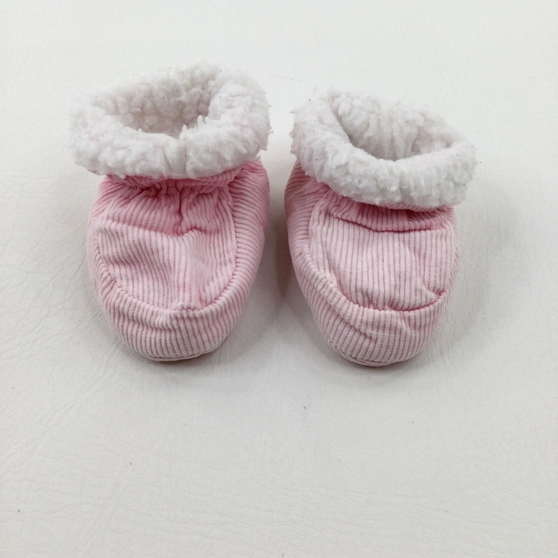 Pink Fluffy Baby Shoes - Girls - Shoe Size 1