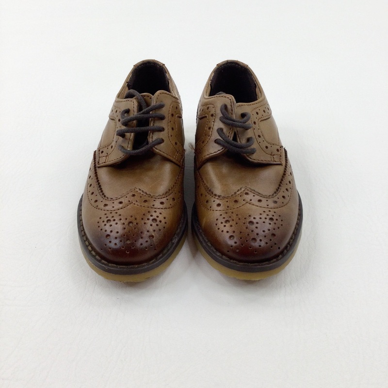 Tan Smart Shoes - Boys - Shoe Size 9