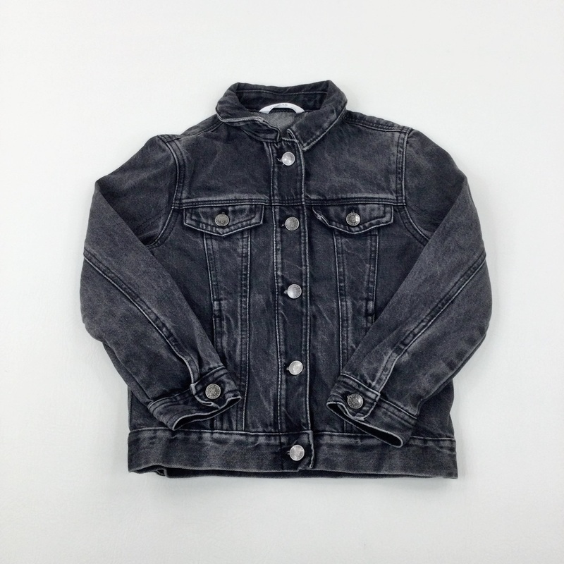 Black Denim Jacket - Boys 6-7 Years