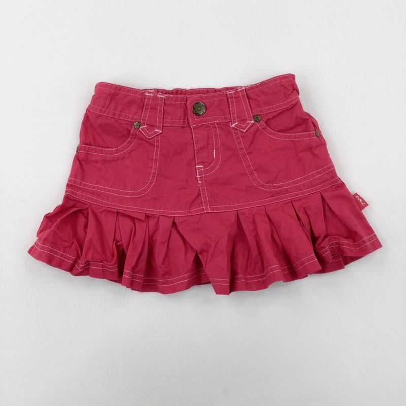 Pink Skirt With Adjustable Waist - Girls 3-4 Years