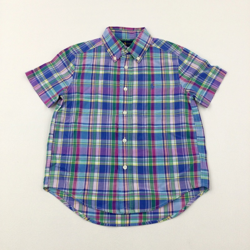 Ralph Lauren Colourful Checked Shirt - Boys 3-4 Years