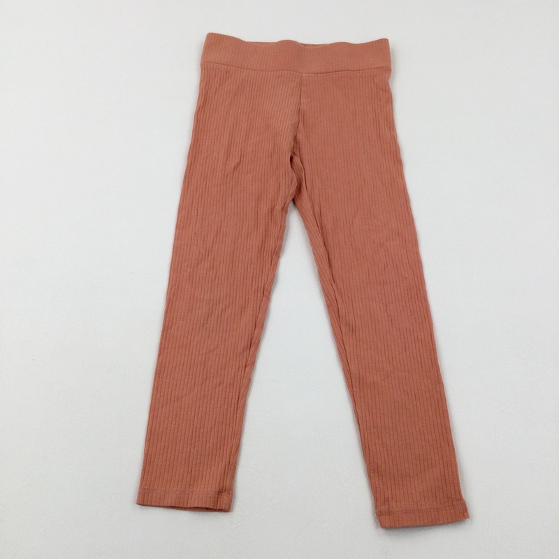 Orange Leggings - Girls 7-8 Years