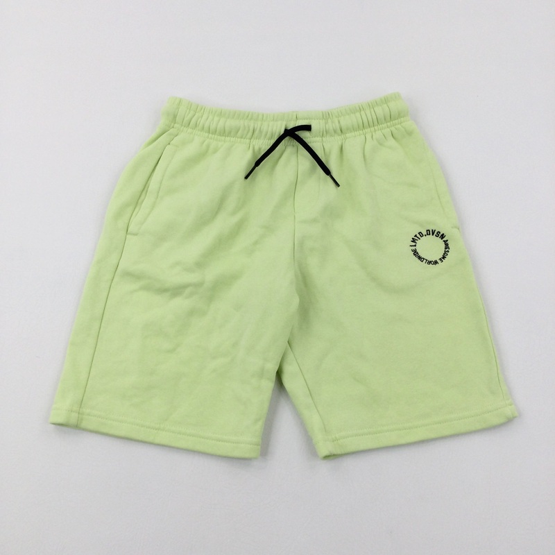 'Awesome Worldwide' Green Shorts - Boys 10-11 Years