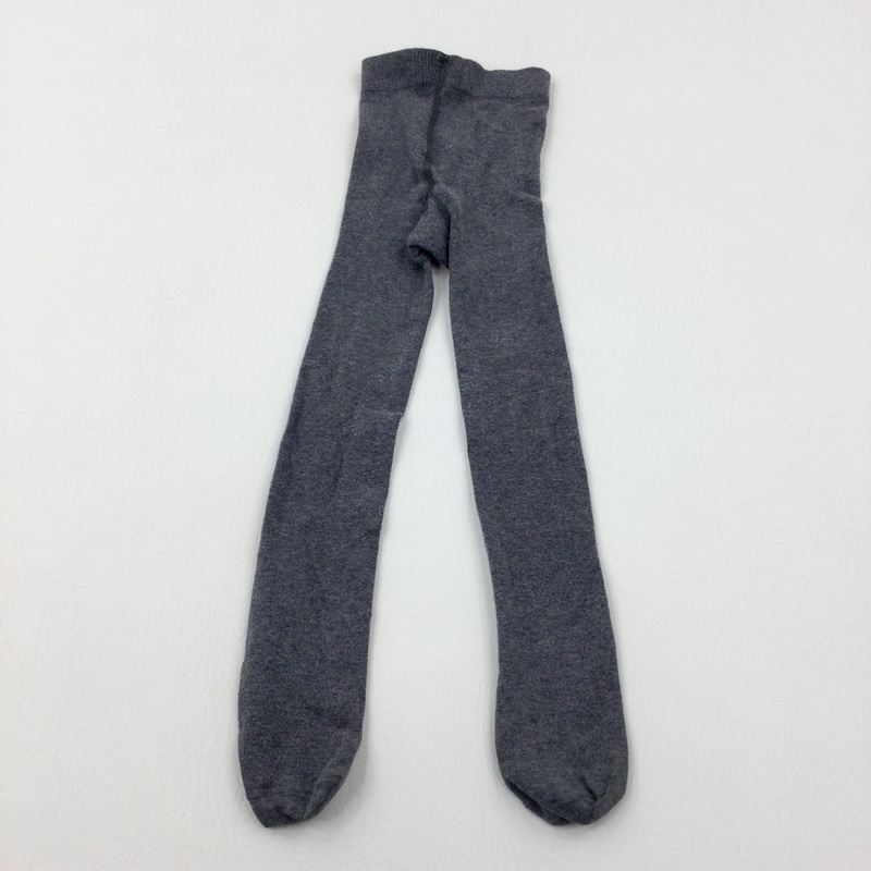 Grey School Tights - Girls 4-5 Years