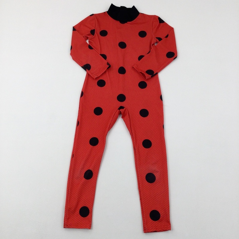 Miraculous Red & Black Costume - Girls 5-6 Years