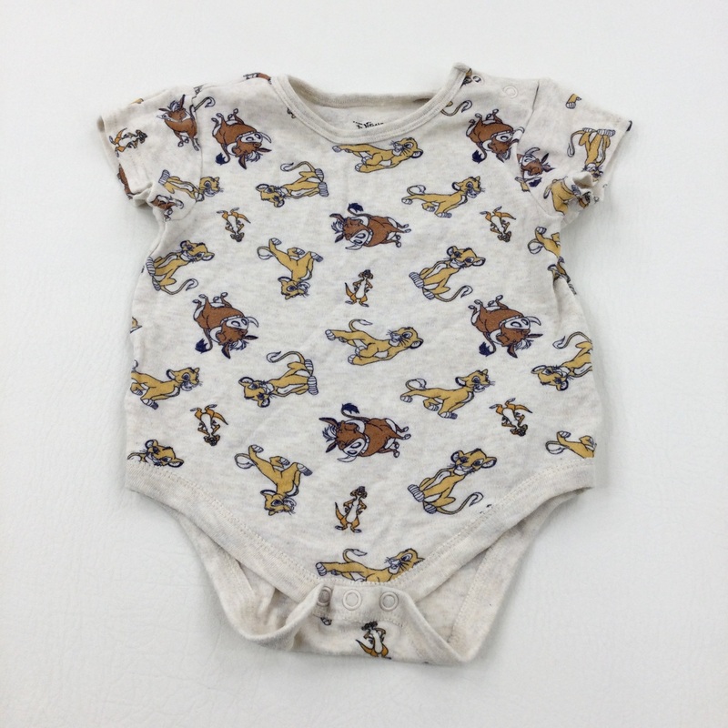The Lion King & Friends Cream Bodysuit - Boys 12-18 Months