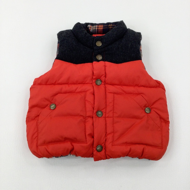 Red Padded Gilet - Boys 12-18 Months