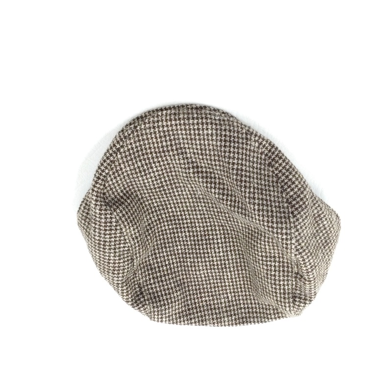 Brown Checked Flat Cap - Boys 18-24 Months
