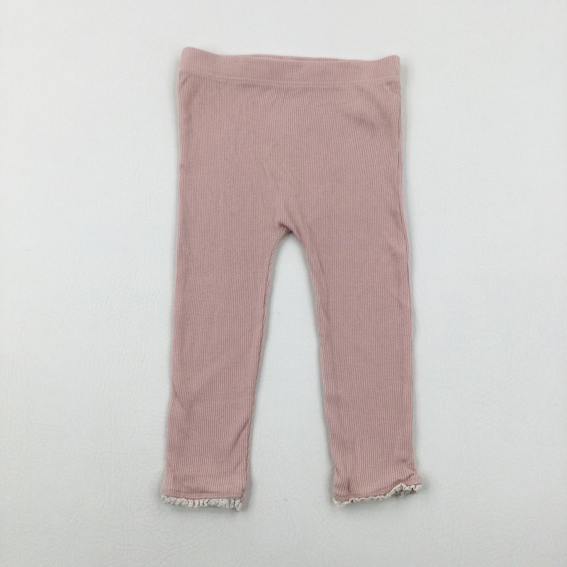 Pale Pink Leggings - Girls 12-18 Months