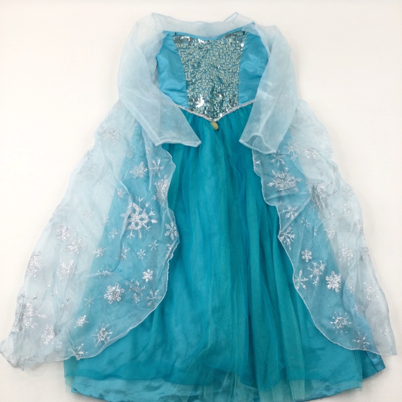 Disney Frozen Glittery Elsa Costume - Girls 9-10 Years
