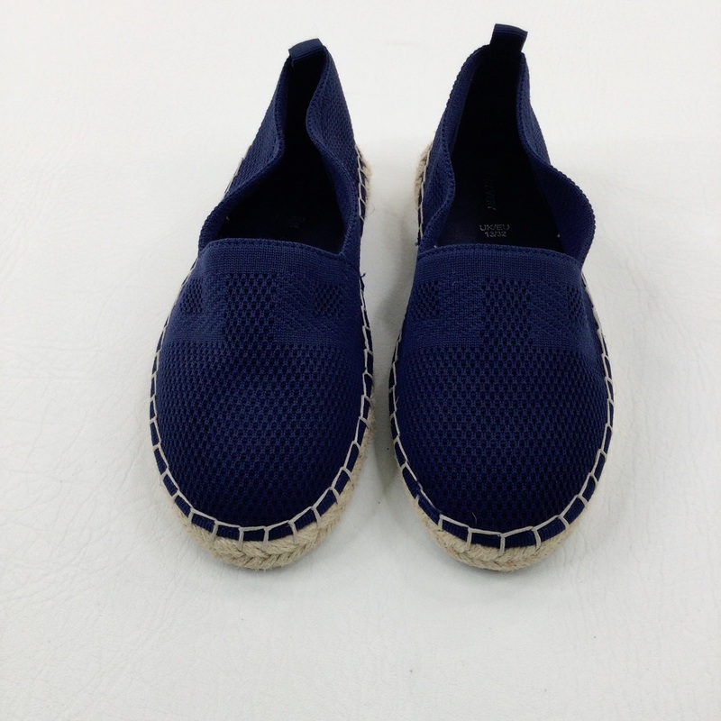 Navy Espadrilles - Shoe Size 13