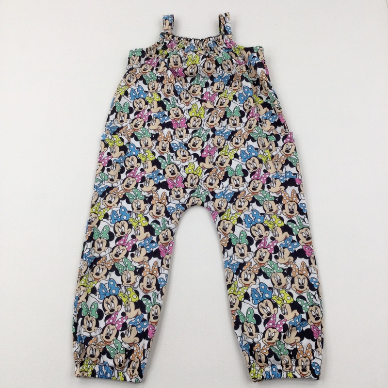 Minnie Mouse Colourful Jumpsuit - Girls 4-5 Years