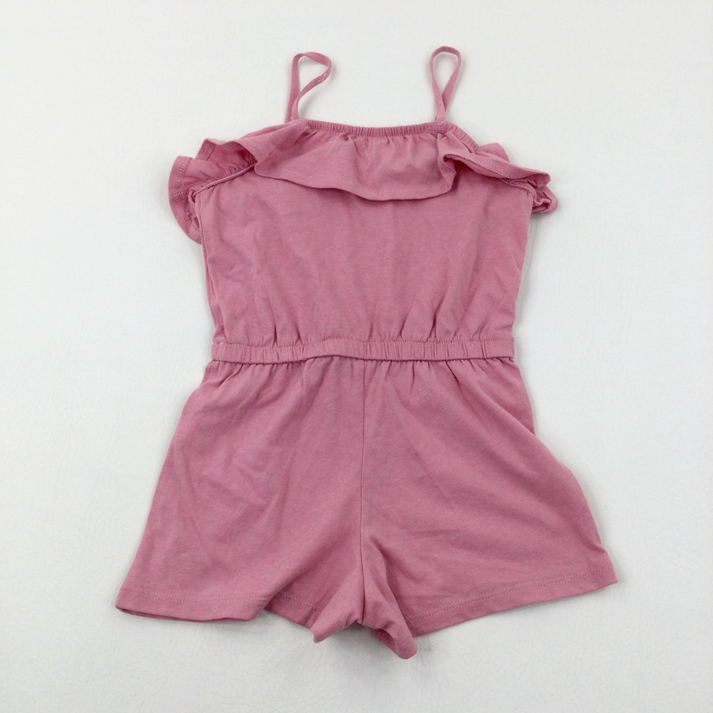 Pink Playsuit - Girls 3-4 Years