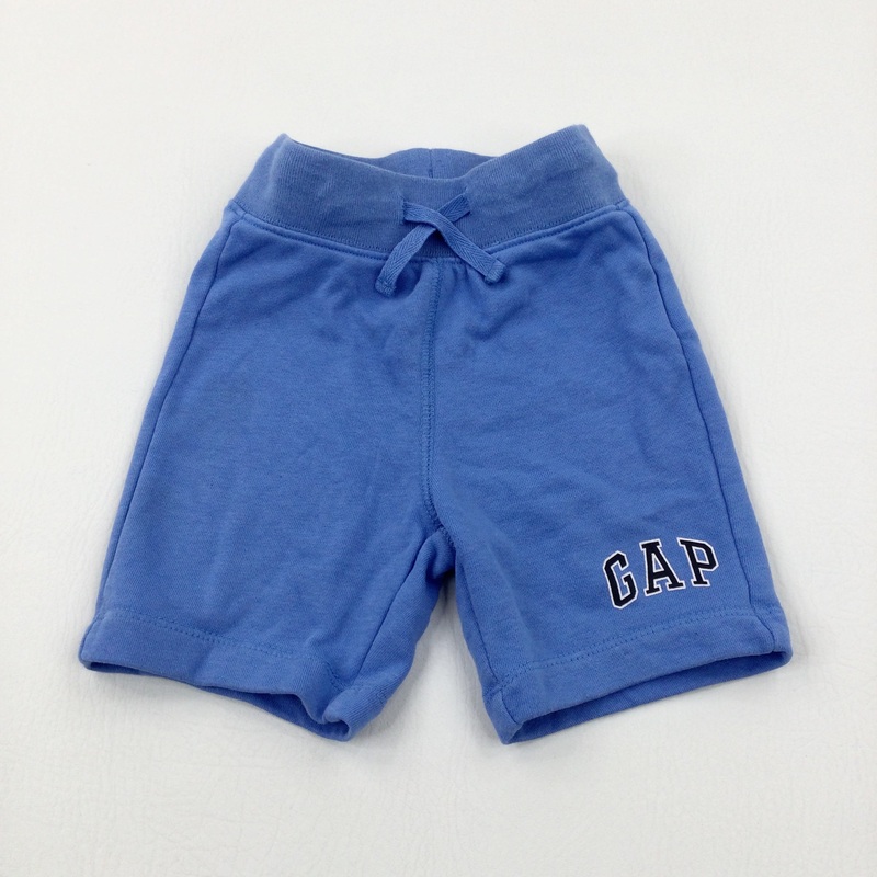 'Gap' Light Blue Shorts - Boys 12-18 Months