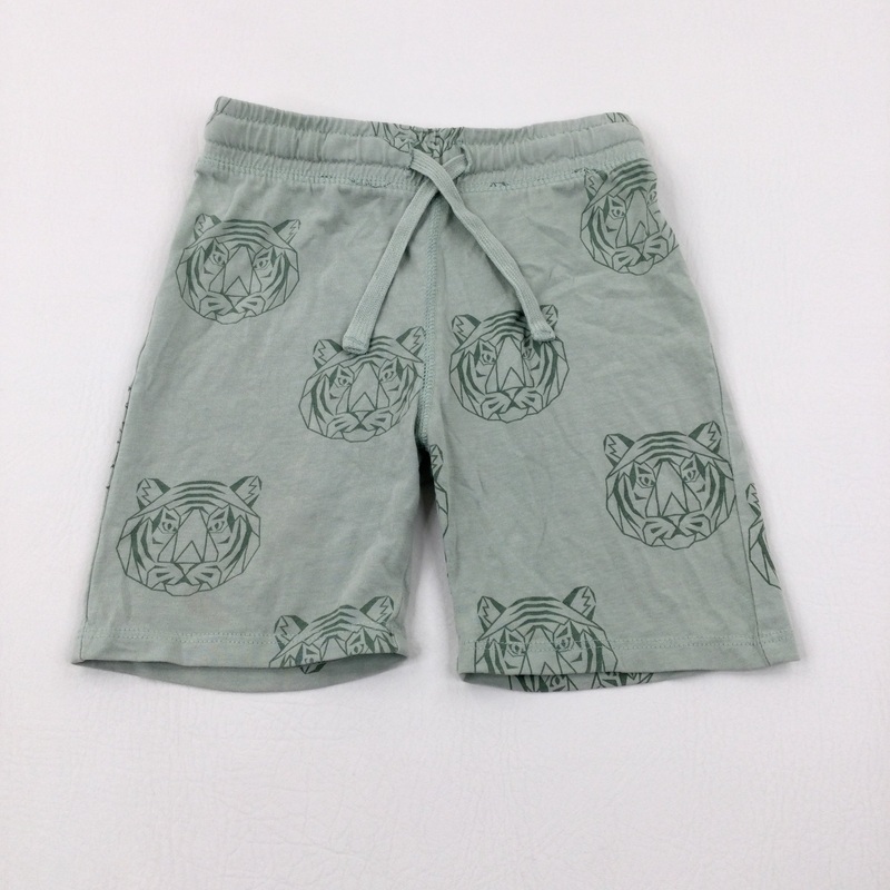 Tigers Green Jersey Shorts - Boys 2-3 Years