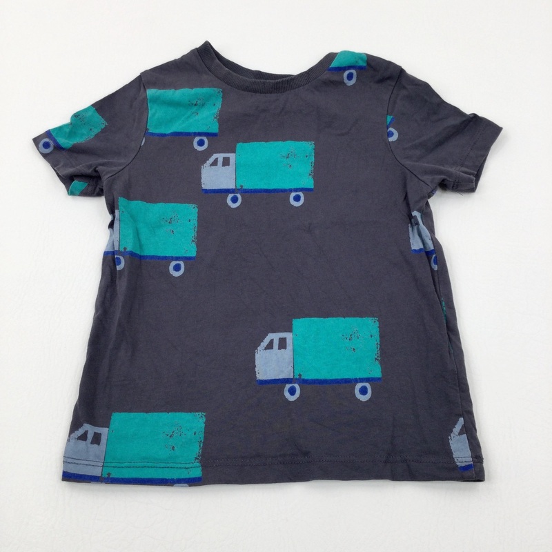 Trucks Charcoal Grey T-Shirt - Boys 18-24 Months