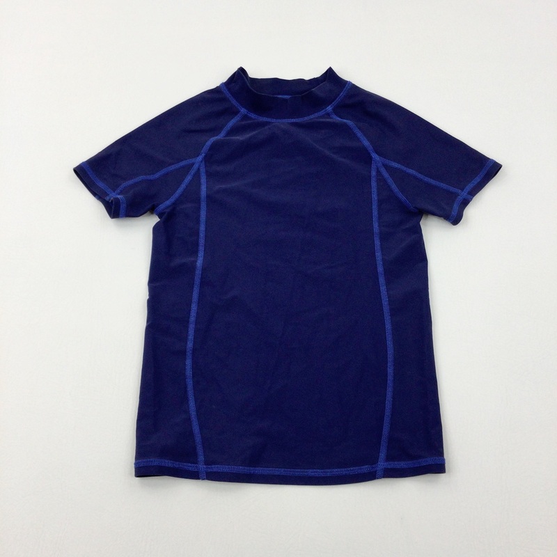 Navy Beach Top - Boys 7-8 Years