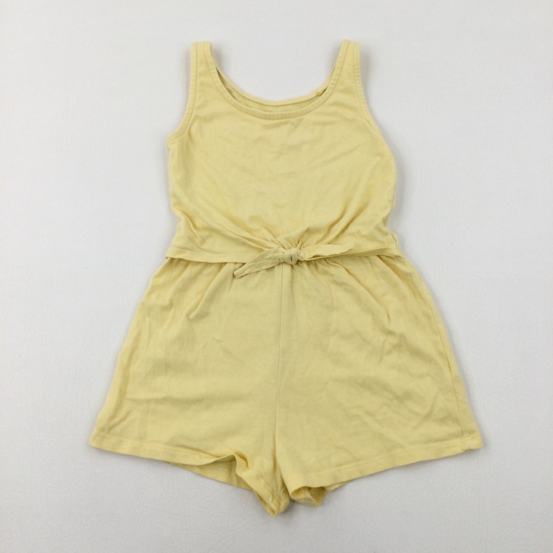 Yellow Jersey Playsuit - Girls 3-4 Years