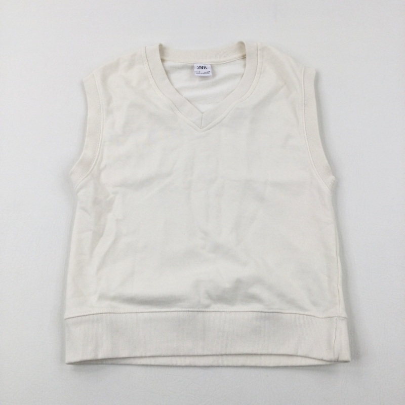 White Tank Top - Girls 8-9 Years