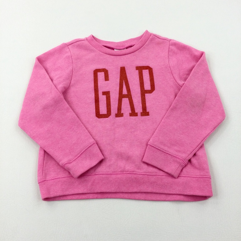 'GAP' Pink Sweatshirt - Girls 4-5 Years