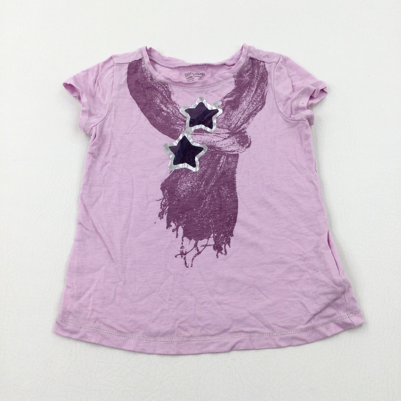 Sunglasses Lilac T-Shirt - Girls 3-4 Years