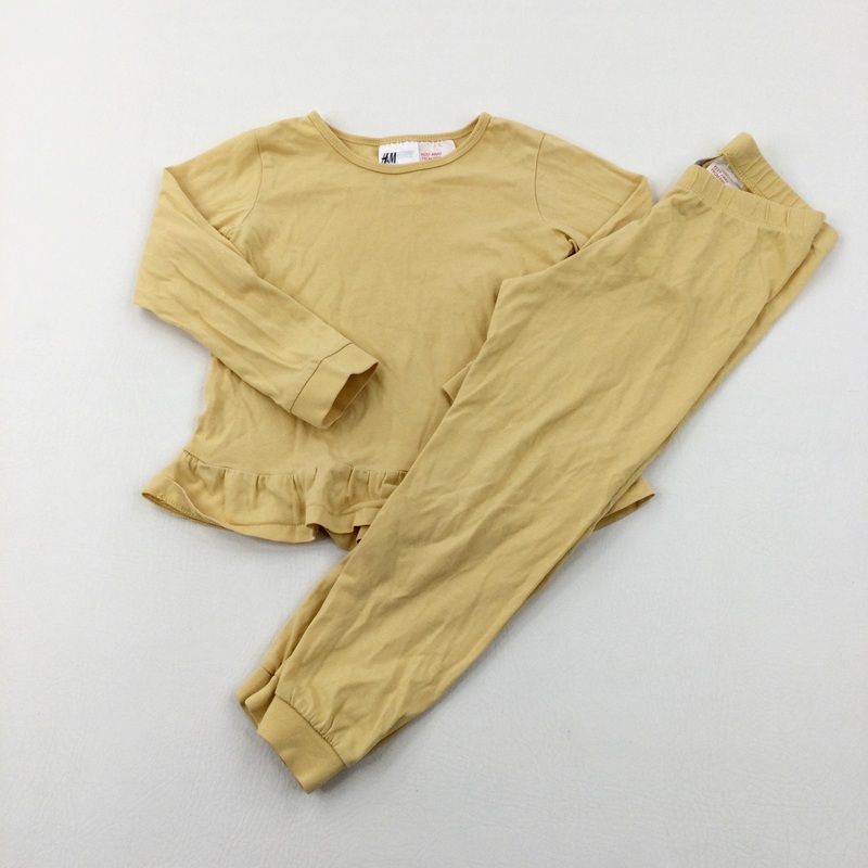 Yellow Jersey Pyjamas - Girls 3-4 Years