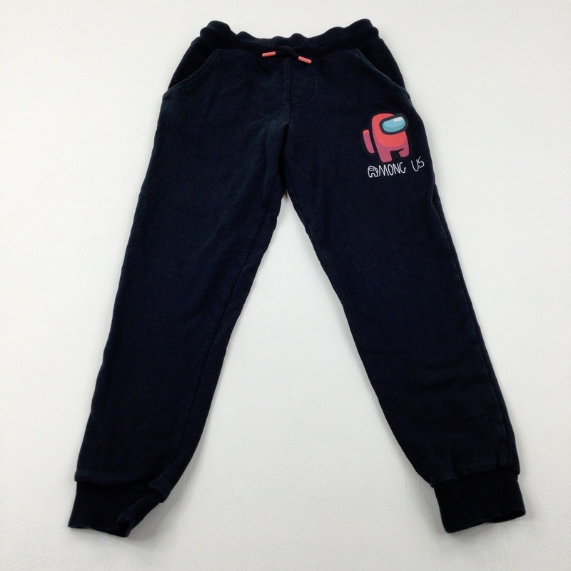'Among Us' Character Black Joggers - Boys 10-11 Years