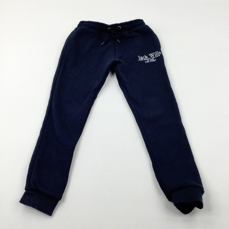 'Jack Wills' Navy Joggers - Boys 10-11 Years