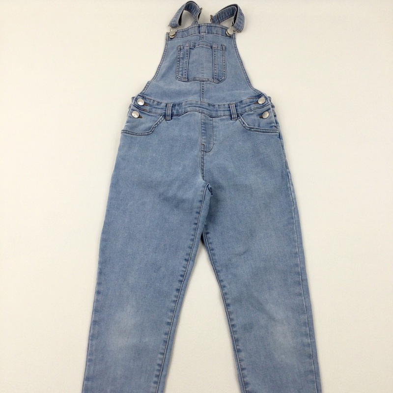 Light Blue Denim Dungarees - Girls 9-10 Years