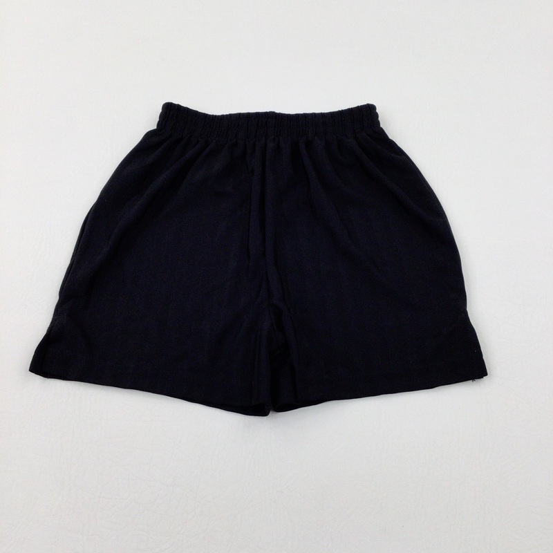 Black School Sports Shorts - Boys 2-3 Years