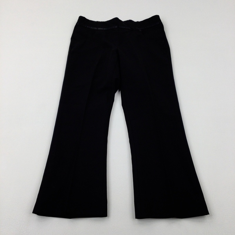 Black School Trousers - Girls 7-8 Years