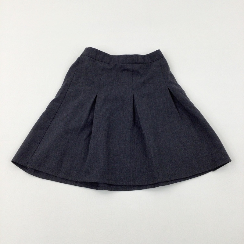 Grey School Skirt - Girls 6-7 Years