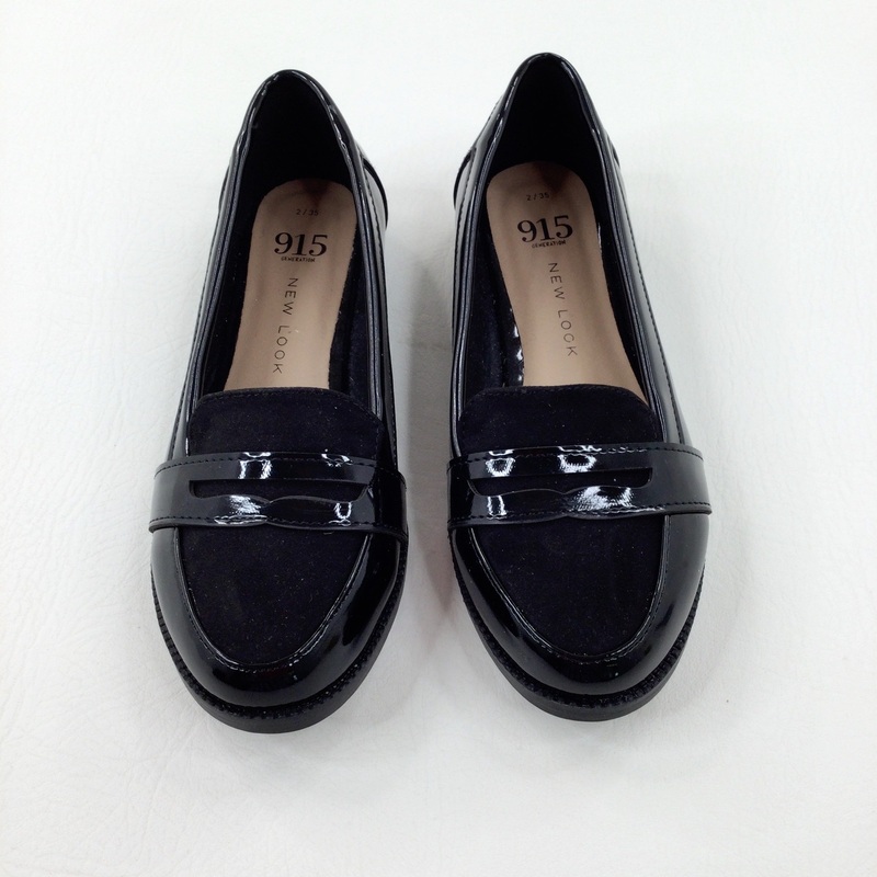 **NEW** Black School Loafer Shoes - Girls - Size 2