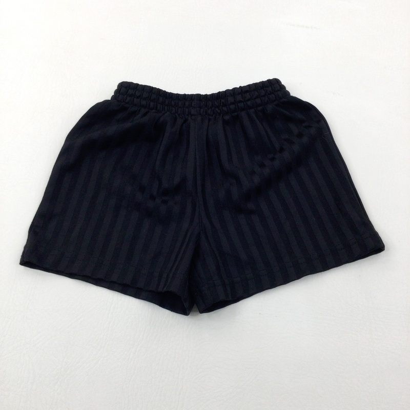 Black Football Shorts - Boys 3-4 Years