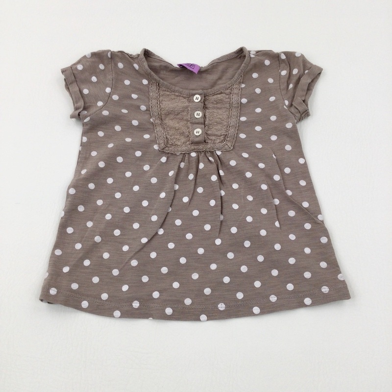 Spotty Mushroom T-Shirt - Girls 12-18 Months