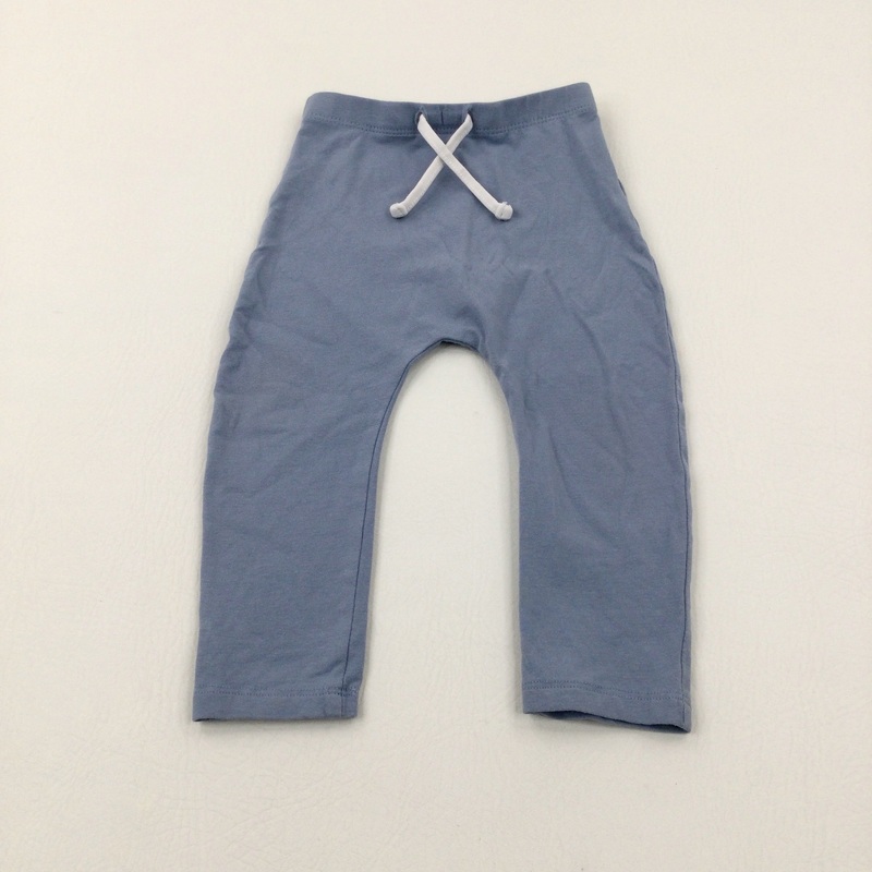 Light Blue Leggings - Girls 9-12 Months