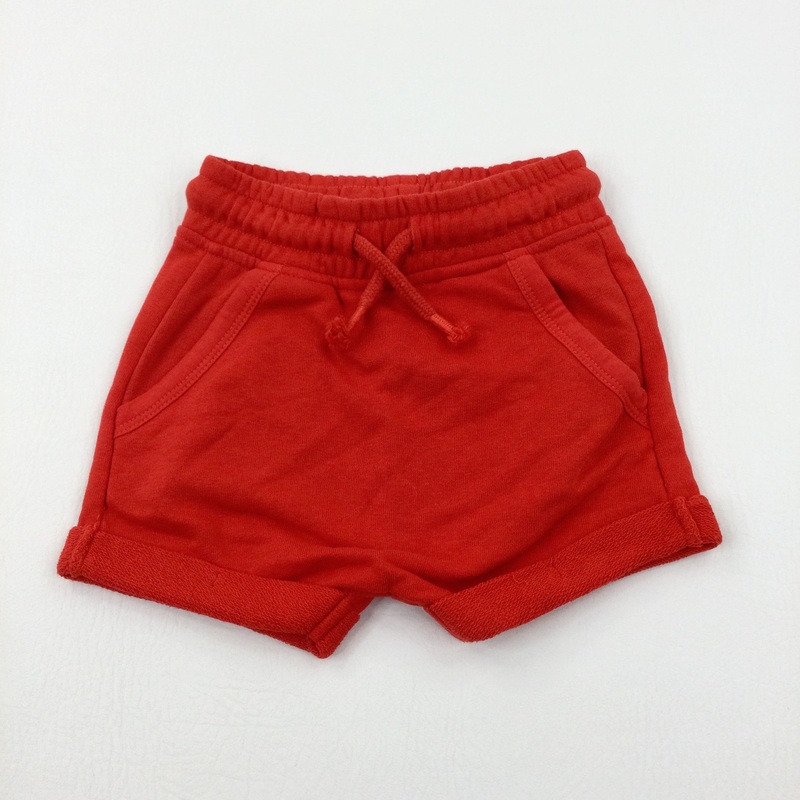 Red Shorts - Boys 12-18 Months