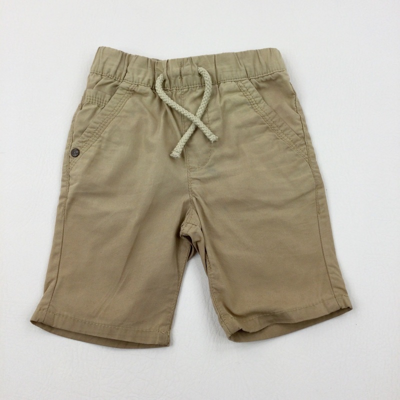 Tan Lightweight Shorts - Boys 18-24 Months