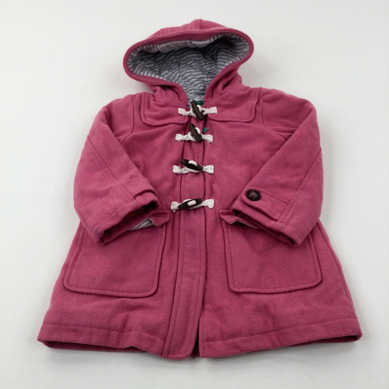 Pink Duffle Coat - Girls 3-4 Years