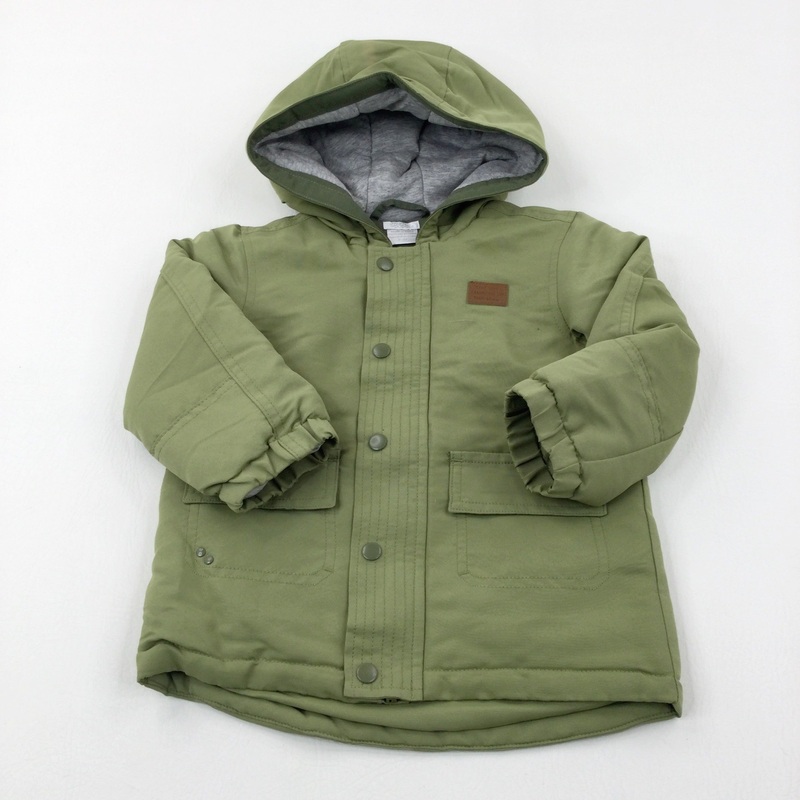 'Plant Your Dreams' Green Coat - Boys 2-3 Years
