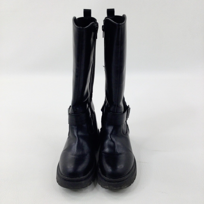 Black Knee High Boots - Size 3