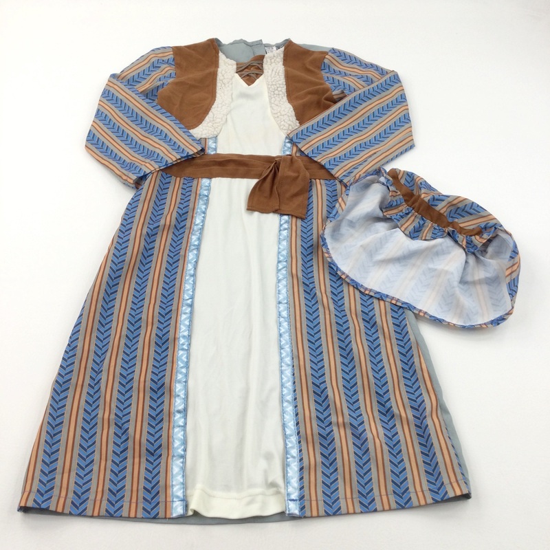 Christmas Nativity Shepherd's Costume - Boys/Girls 7-8 Years