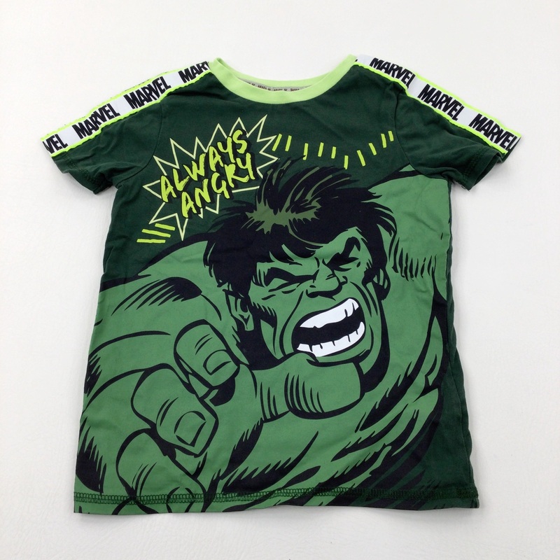 'Always Angry' Marvel's The Incredible Hulk Green T-Shirt - Boys 5-6 Years