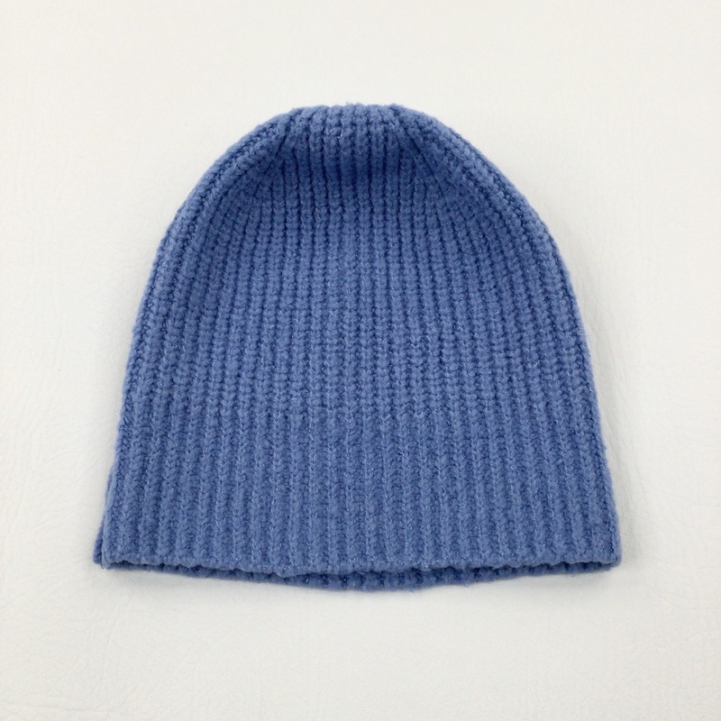Blue Knitted Winter Hat - Boys 6-7 Years