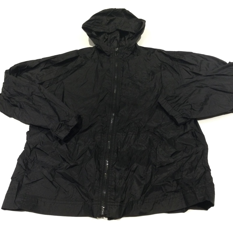 Black Lightweight Packamac/Cagoule Coat - Boys 10-12 Years