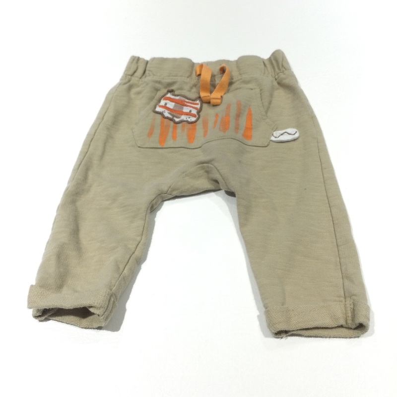 Tiger Beige Lightweight Jersey Trousers - Boys 3-6 Months