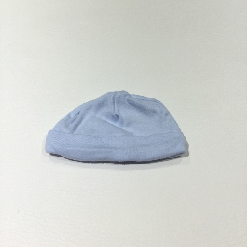 Blue Jersey Hat - Boys Tiny Baby