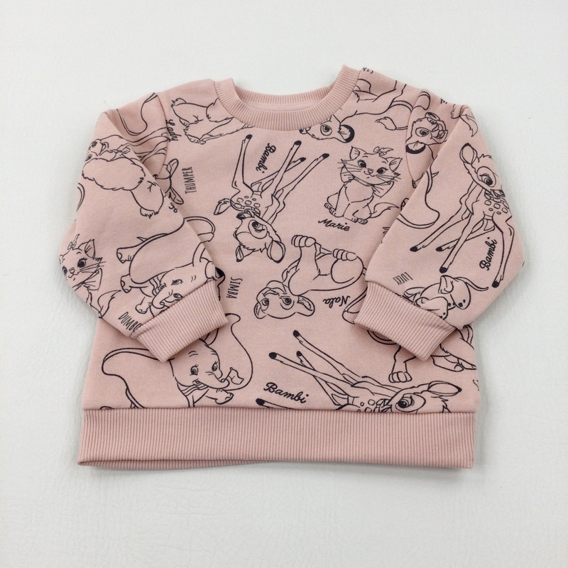 'Bambi' Disney Pink Sweatshirt - Girls 9-12 Months